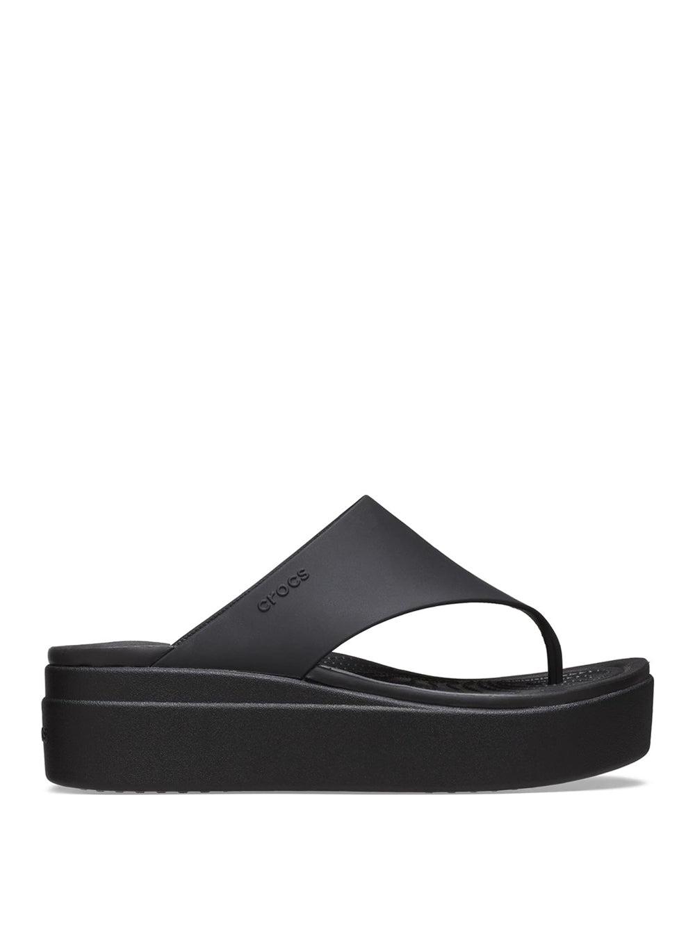 Infradito Crocs Donna Brooklyn Flip Nero Crocs  Angolo dello Sport