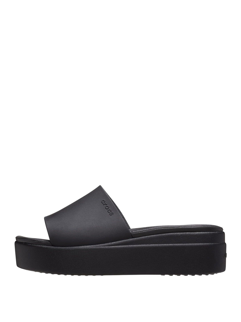 Ciabatte Crocs Donna Brooklyn Slide Nero Crocs  Angolo dello Sport