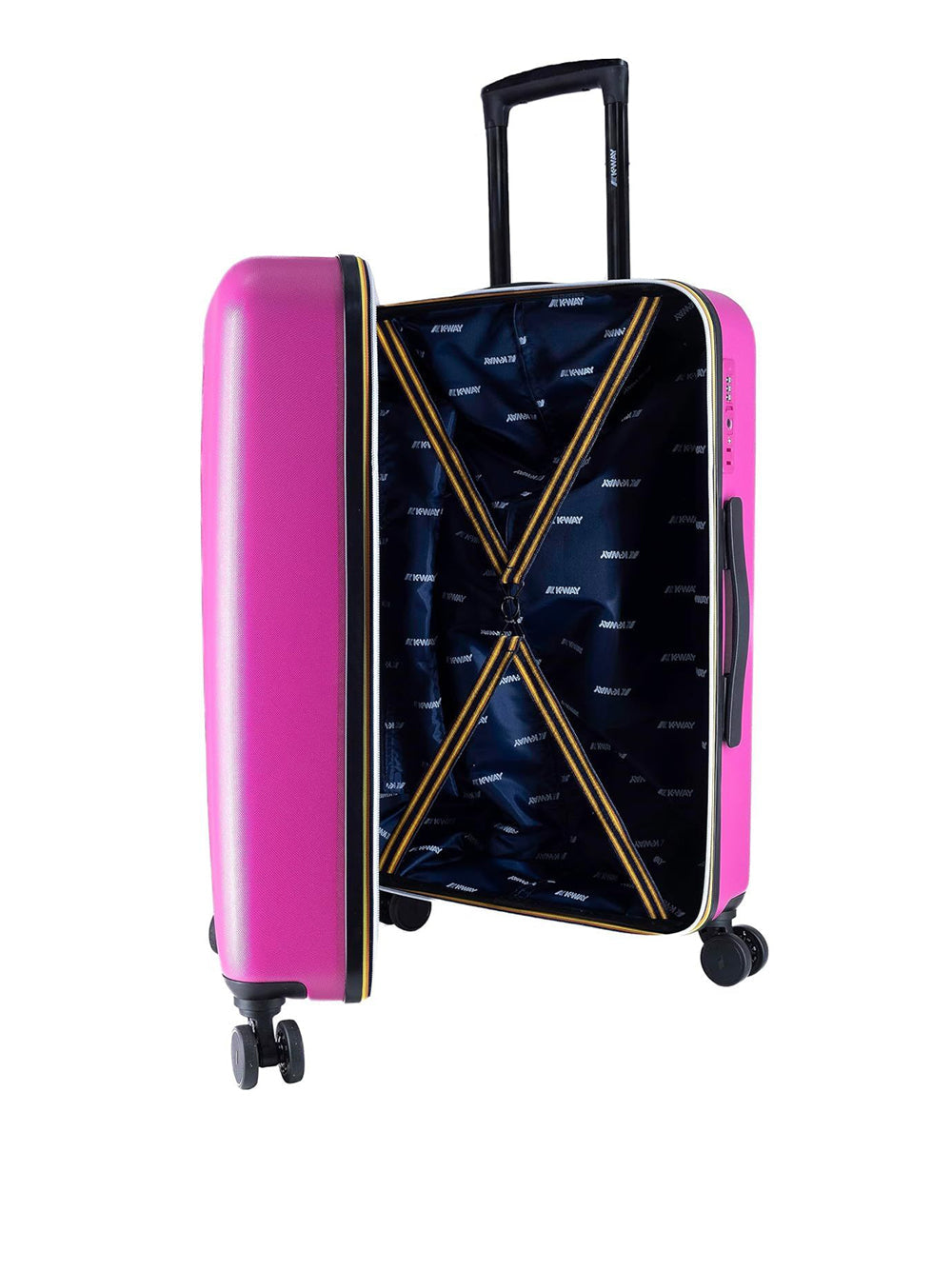 Trolley K-Way Unisex Cabin Trolley Medium Viola K-Way  Angolo dello Sport