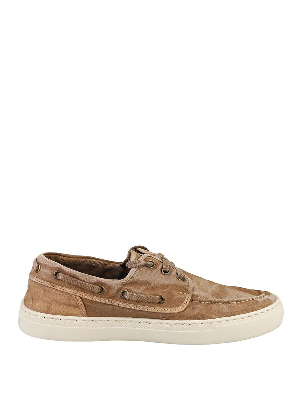 Scarpe In Tela Natural World Uomo Nautico Enzimatico Beige Natural World  Angolo dello Sport