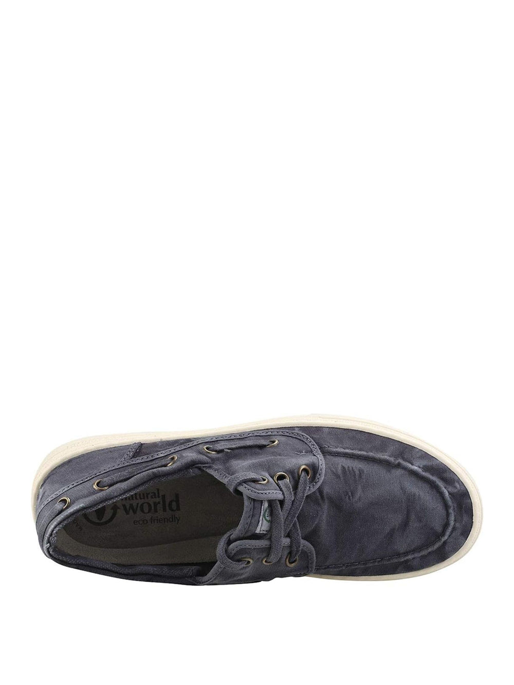 Scarpe In Tela Natural World Uomo Nautico Enzimatico Blu Natural World  Angolo dello Sport