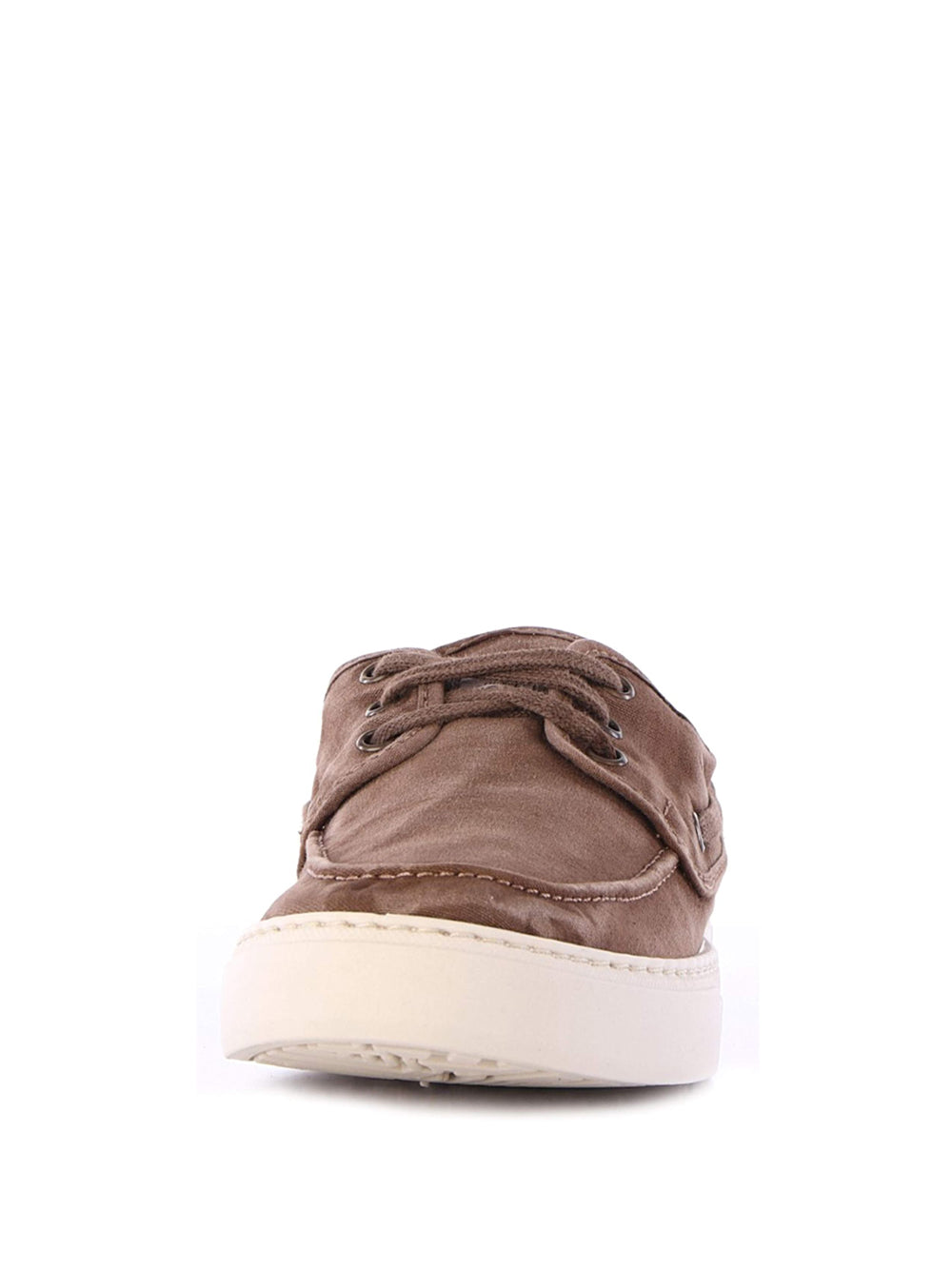Scarpe In Tela Natural World Uomo Nautico Enzimatico Marrone Natural World  Angolo dello Sport