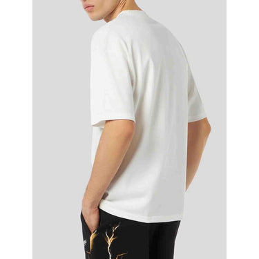 T-shirt PHOBIA Uomo LIGHTNING PRINT Bianco