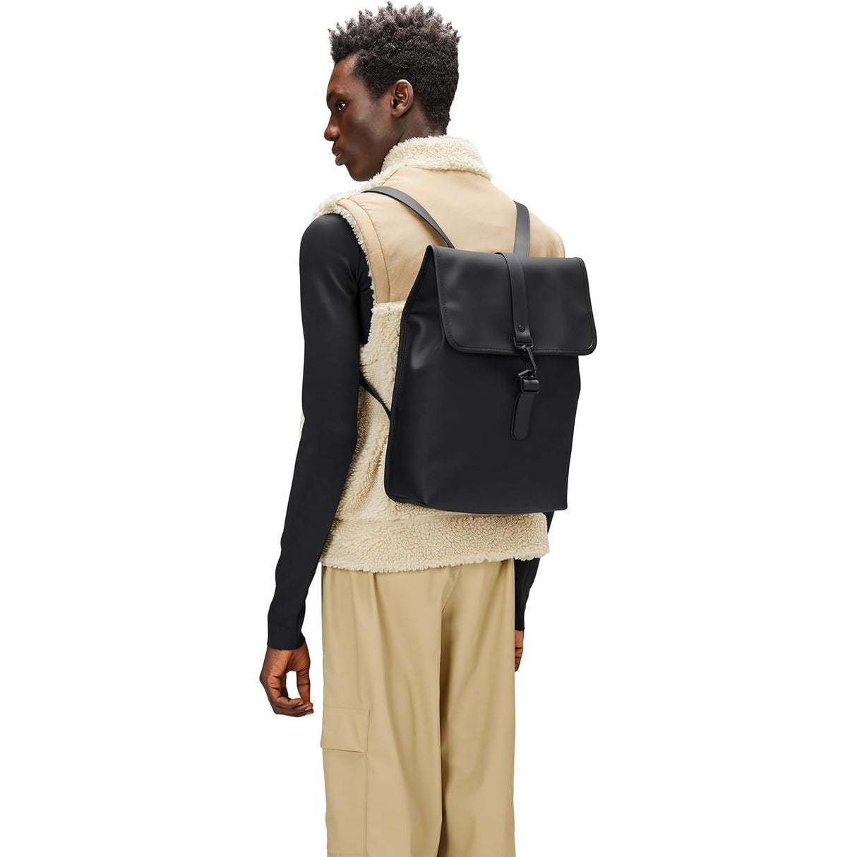 Zaino RAINS Unisex Nero