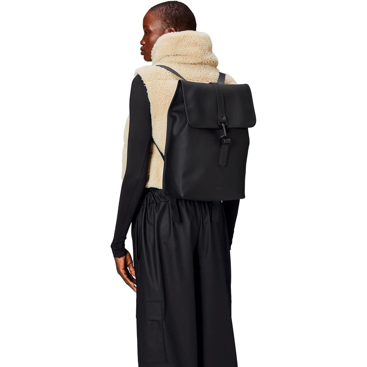 Zaino RAINS Unisex Nero