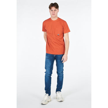 T-shirt ROY ROGER'S Uomo pocket 0111 sw Arancione