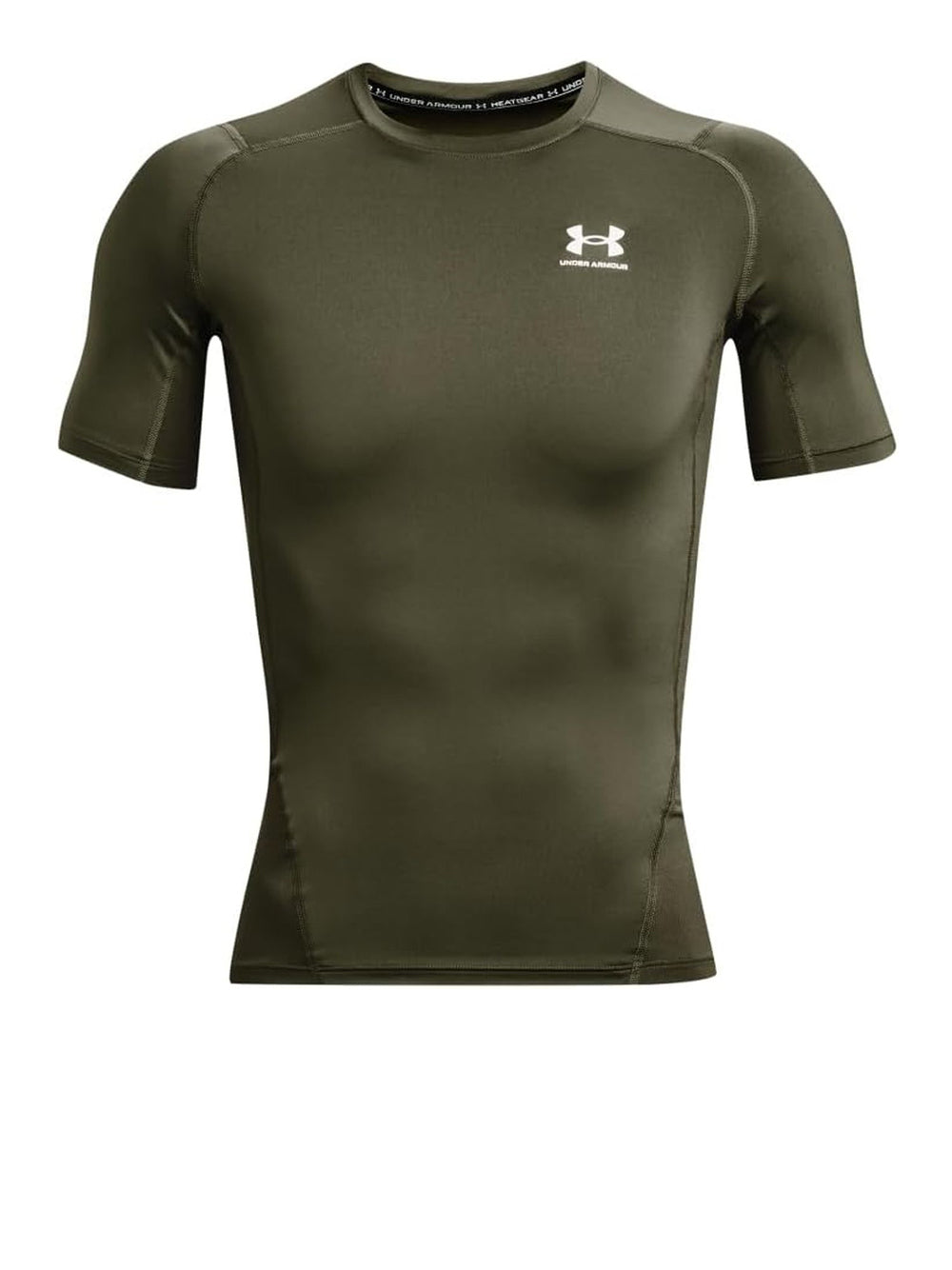 T-Shirt Sportiva Under Armour Uomo Ua Hg Comp Verde