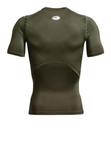 T-Shirt Sportiva Under Armour Uomo Ua Hg Comp Verde