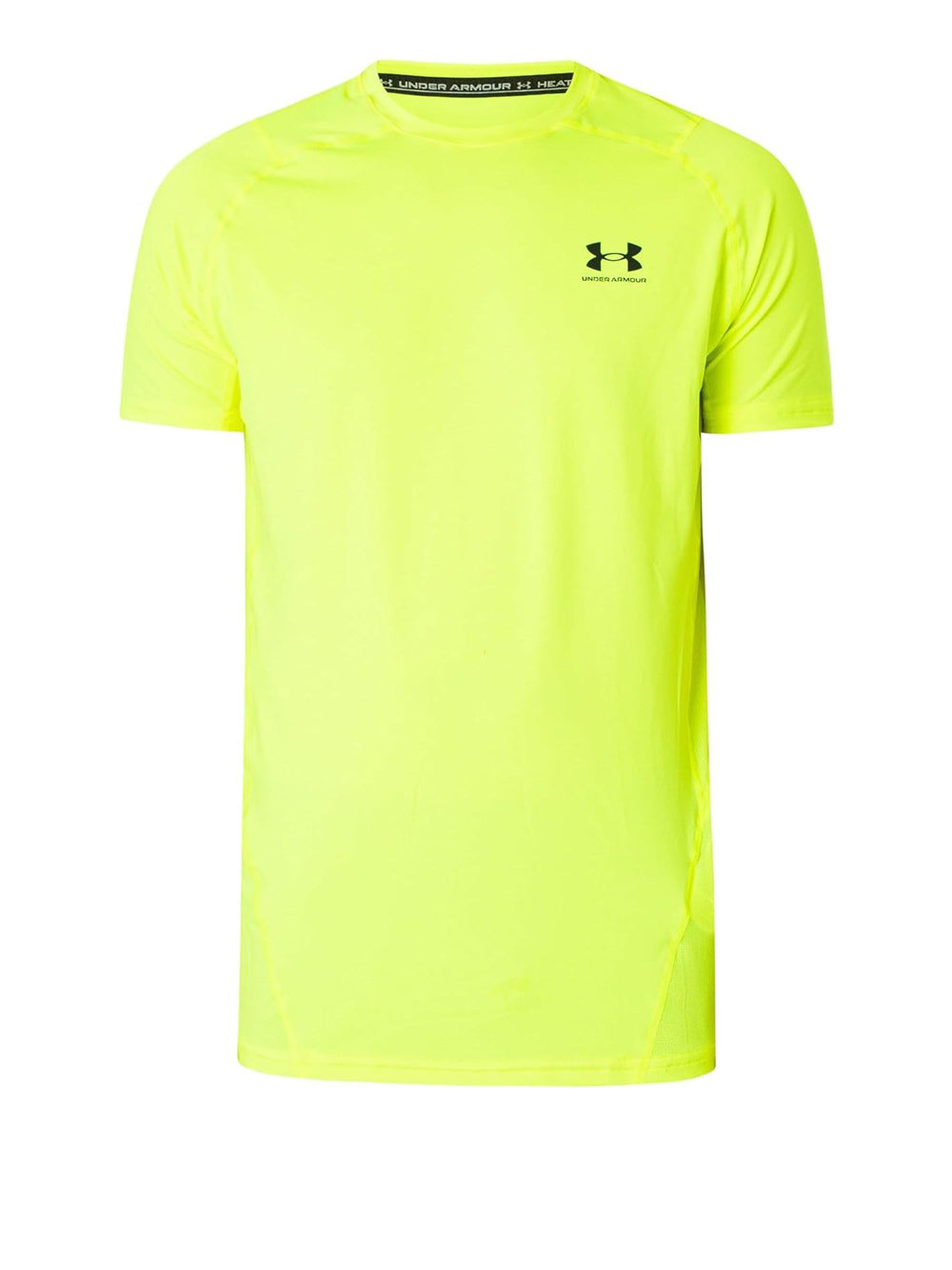 T-Shirt Sportiva Under Armour Uomo Ua Hg Fitted Limone