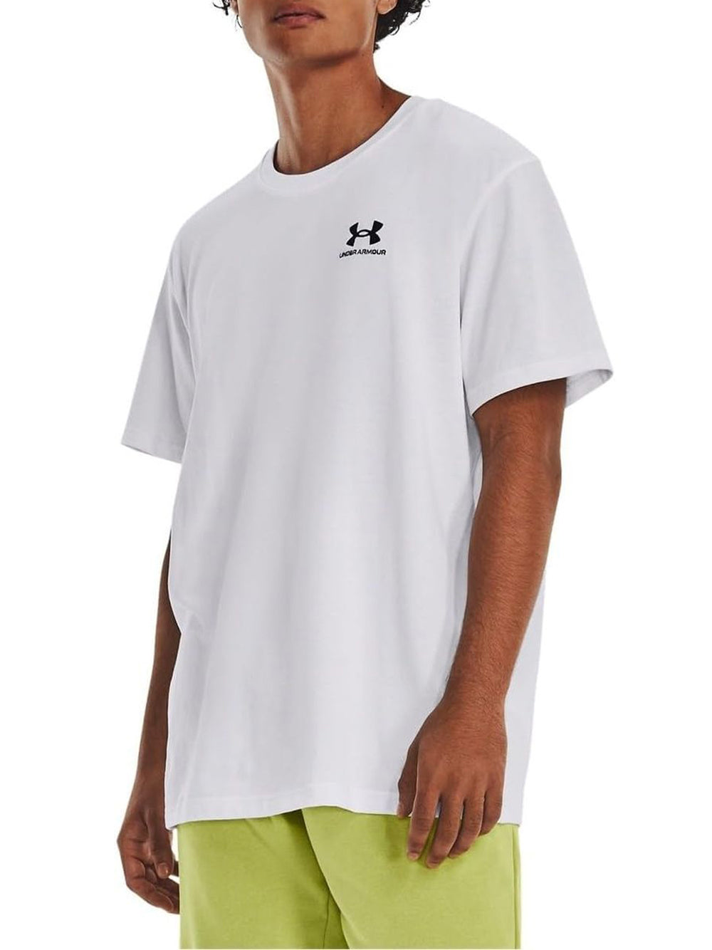 T-Shirt Sportiva Under Armour Uomo Ua Logo Emb Heavyweight Multicolore