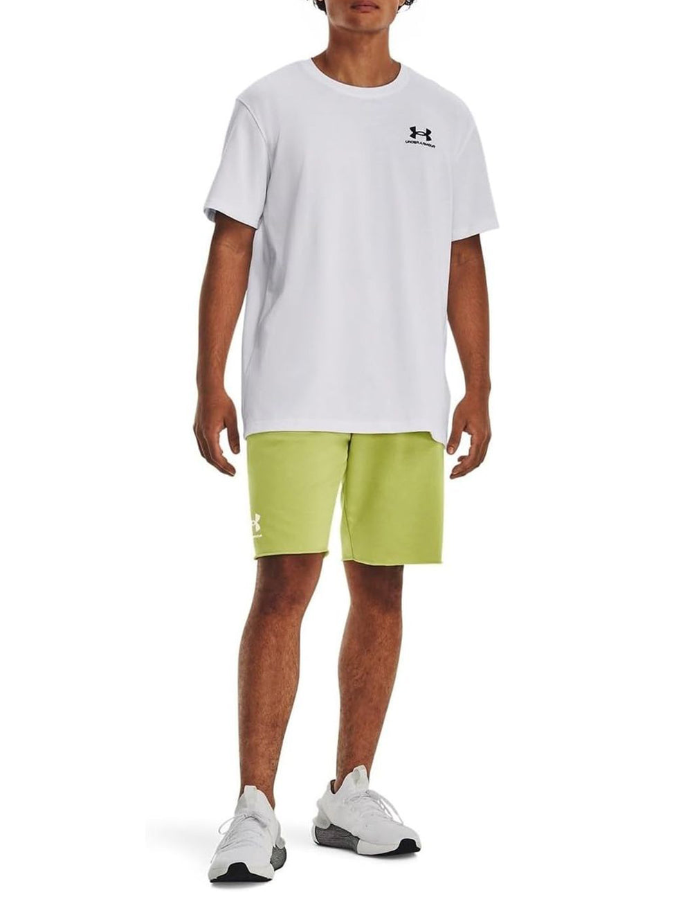 T-Shirt Sportiva Under Armour Uomo Ua Logo Emb Heavyweight Multicolore