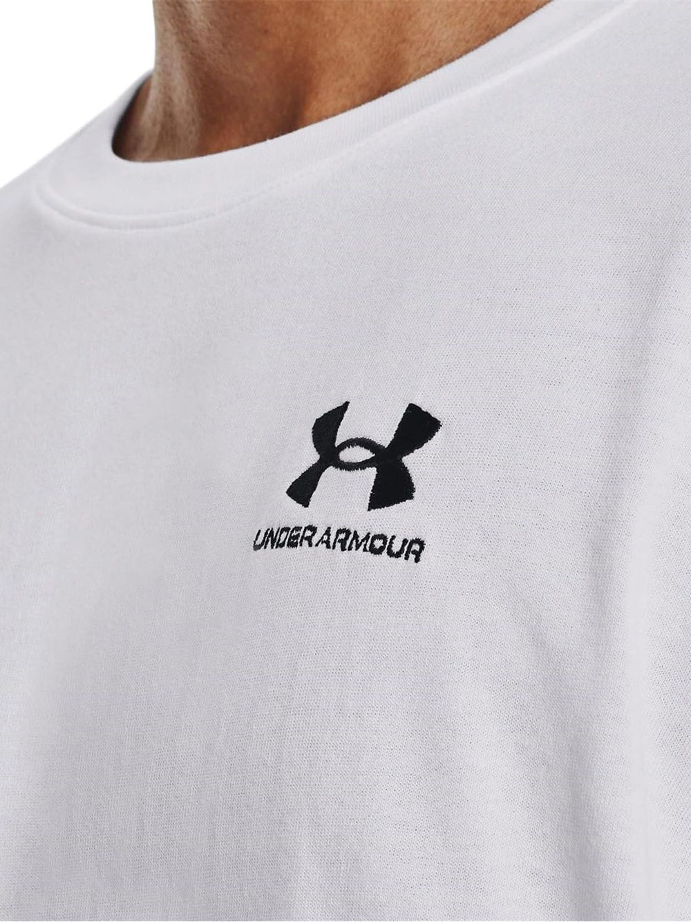 T-Shirt Sportiva Under Armour Uomo Ua Logo Emb Heavyweight Multicolore