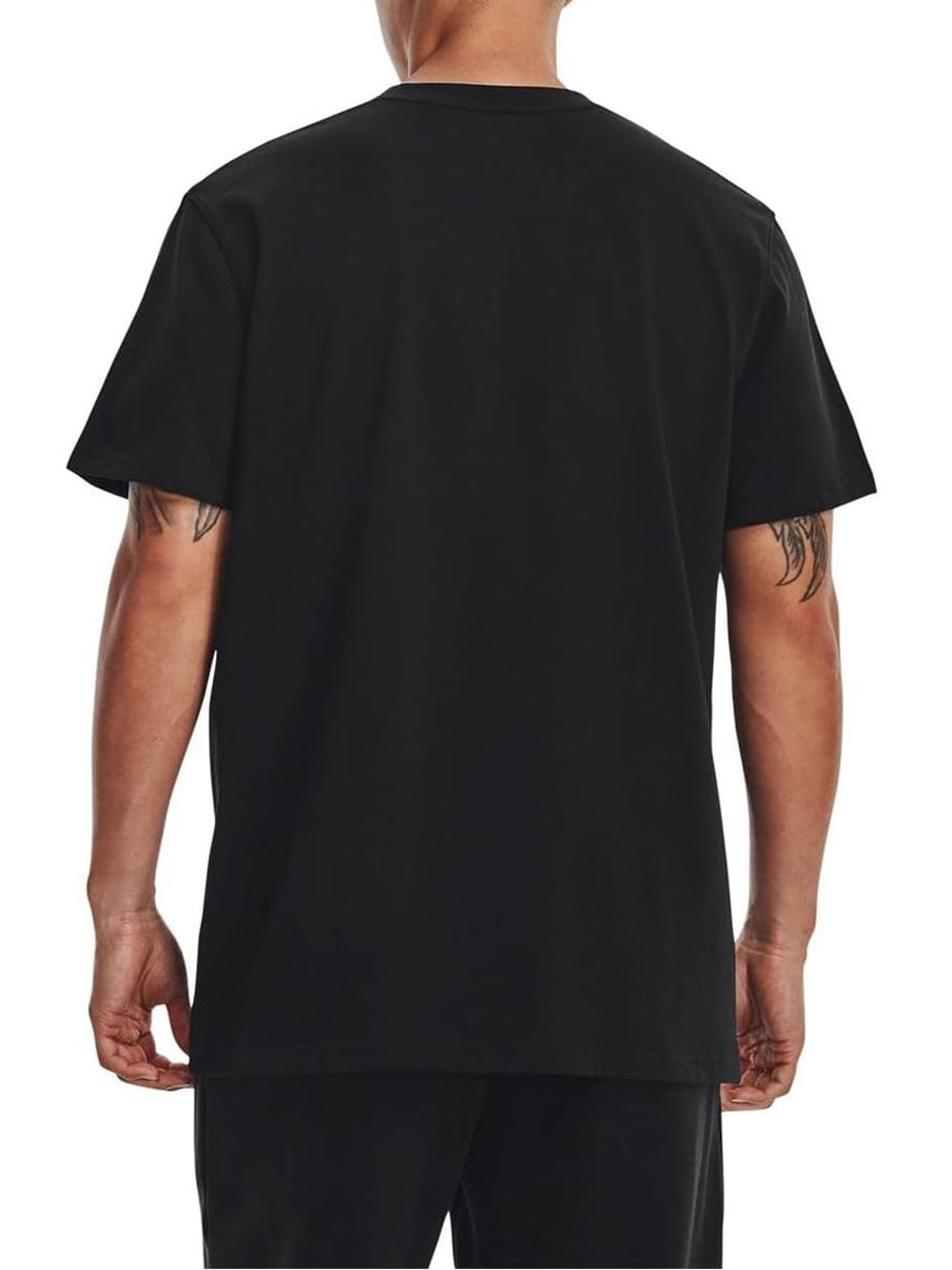 T-Shirt Sportiva Under Armour Uomo Ua Logo Emb Heavyweight Nero