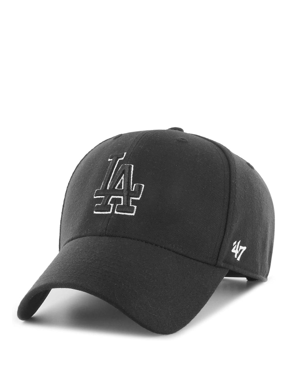 Cappello 47 Uomo Los Angeles Dodgers Nero 47 Angolo dello Sport