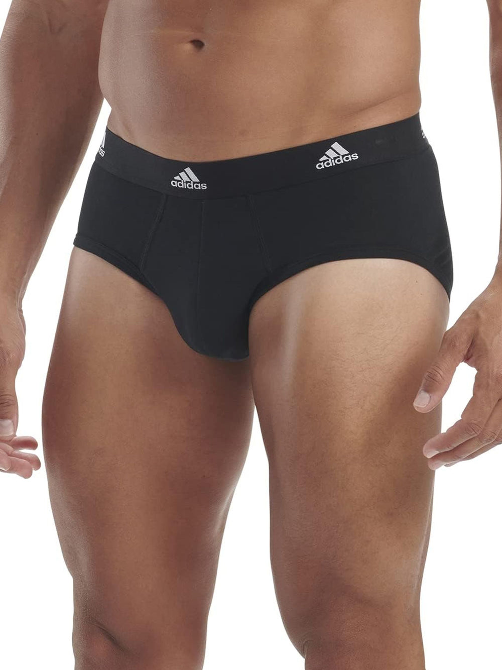 Intimo Adidas Uomo Afc - 3pk Brief Nero Adidas Angolo dello Sport