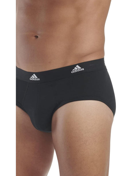 Intimo Adidas Uomo Afc - 3pk Brief Nero Adidas  Angolo dello Sport