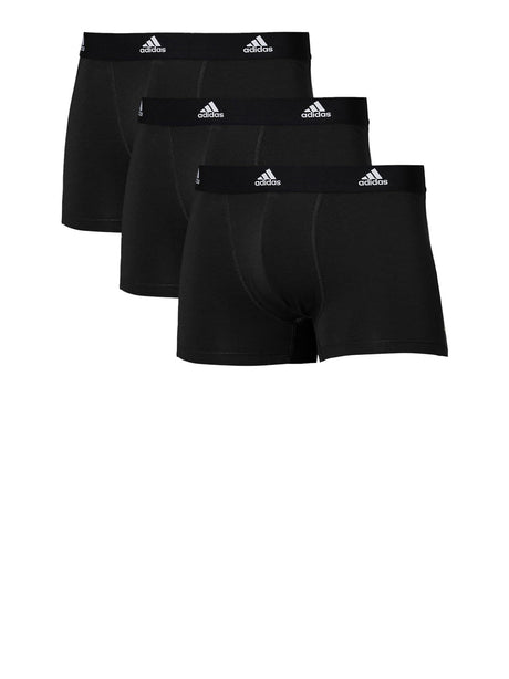 Intimo Adidas Uomo Afc - 3pk Trunk Nero Adidas  Angolo dello Sport