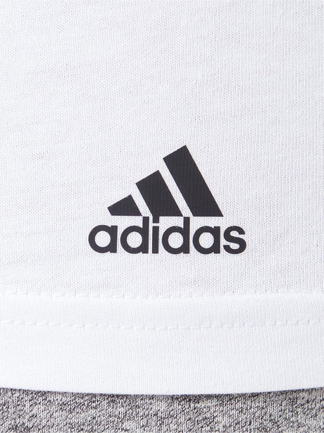T-Shirt Adidas Uomo Acrc - 3pk V Neck T-Shirt Bianco Adidas  Angolo dello Sport