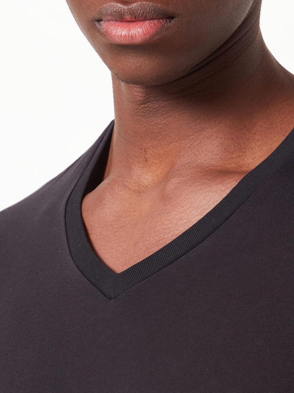 T-Shirt Adidas Uomo Acrc - 3pk V Neck T-Shirt Nero Adidas Angolo dello Sport