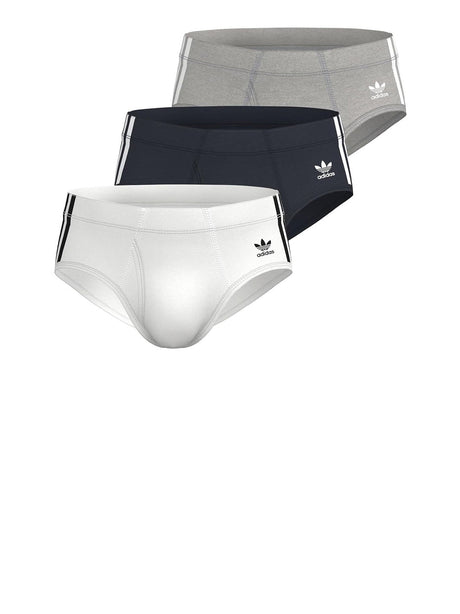 Intimo Adidas Uomo Cfc 3 Stripes - 3pkbrief Multicolore Adidas  Angolo dello Sport