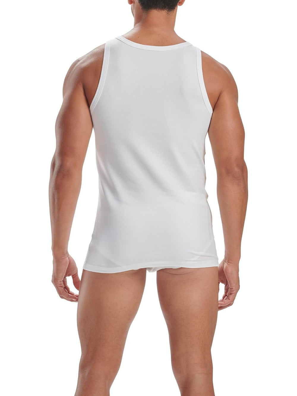 Canottiera Adidas Uomo Afc - 2pk Tank Top Bianco Adidas Angolo dello Sport