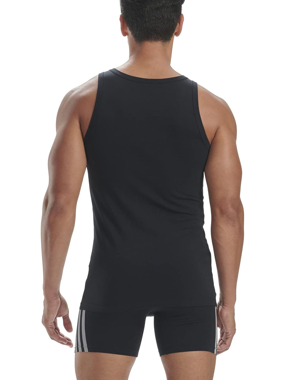 Canottiera Adidas Uomo Afc - 2pk Tank Top Nero Adidas Angolo dello Sport