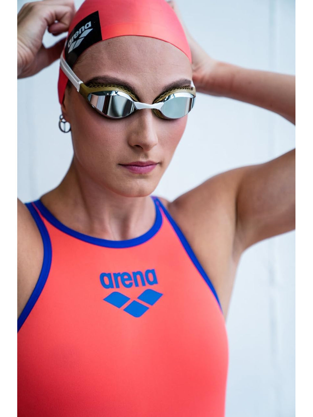 Cuffia Arena Unisex Logo Moulded Nero Arena Angolo dello Sport