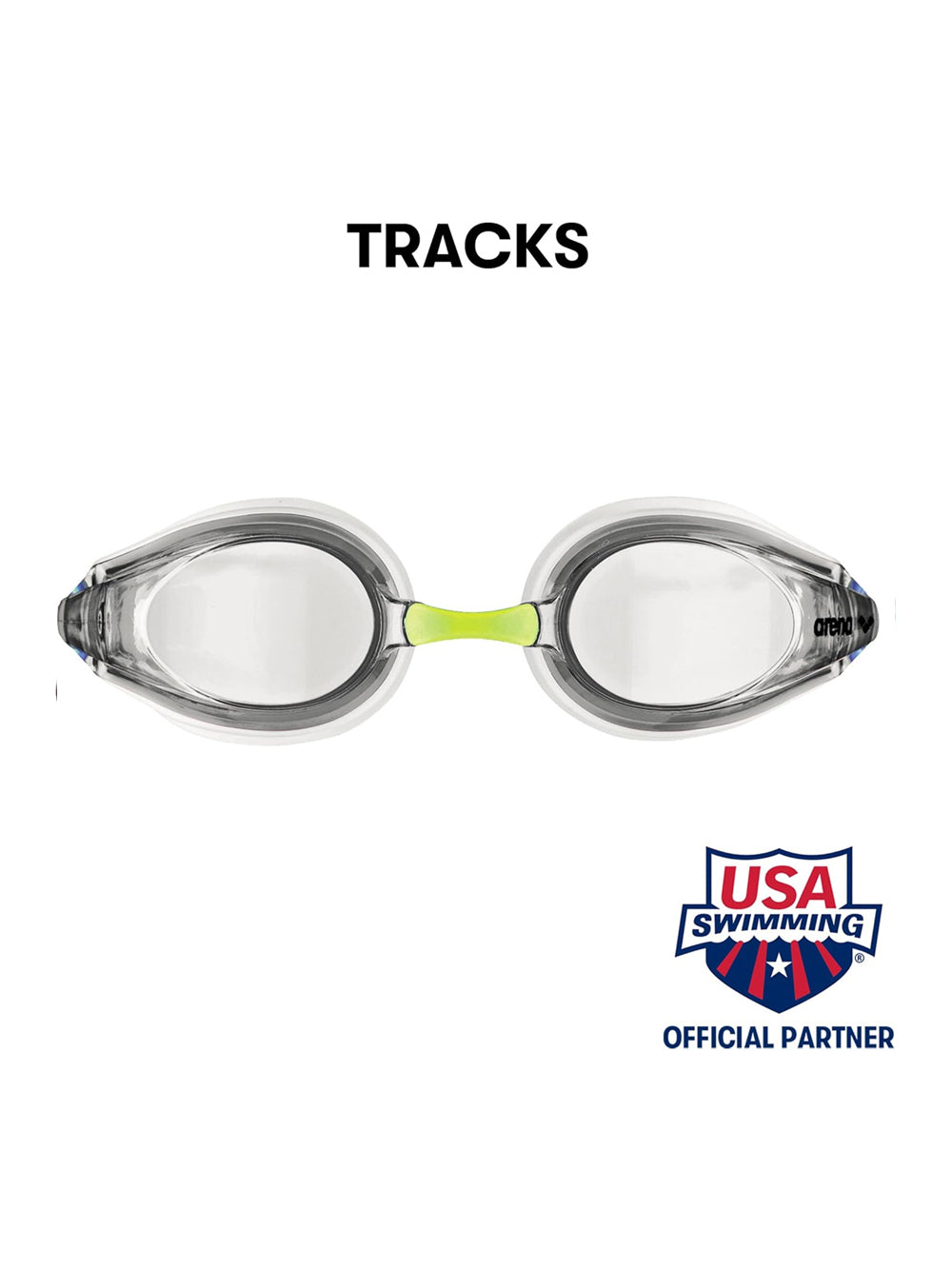 Occhiali - Occhialini Arena Unisex Tracks Viola Arena Angolo dello Sport