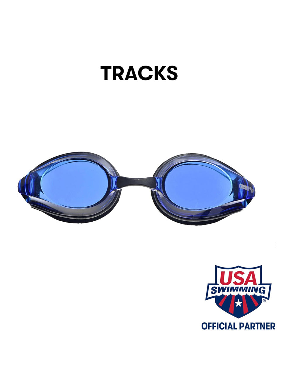 Occhiali - Occhialini Arena Unisex Tracks Blu Arena Angolo dello Sport