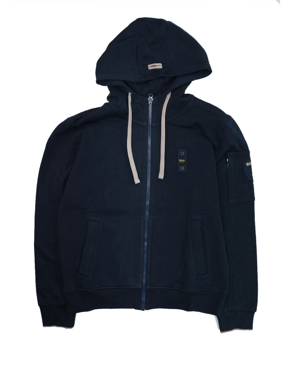 Felpa Blauer Uomo Cardinton Blu Blauer  Angolo dello Sport