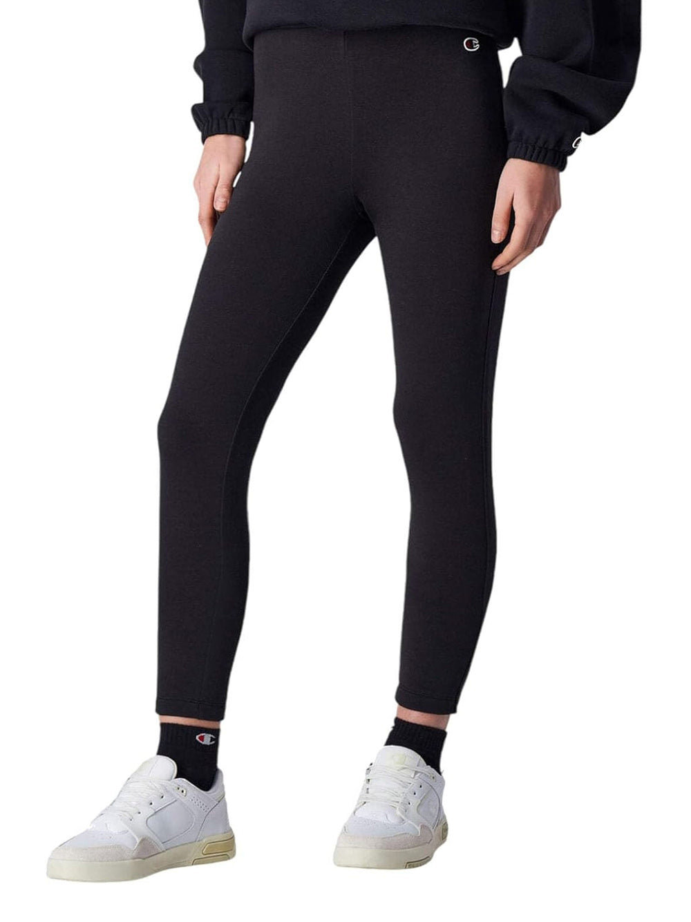 Leggings Champion Donna Nero Champion Angolo dello Sport