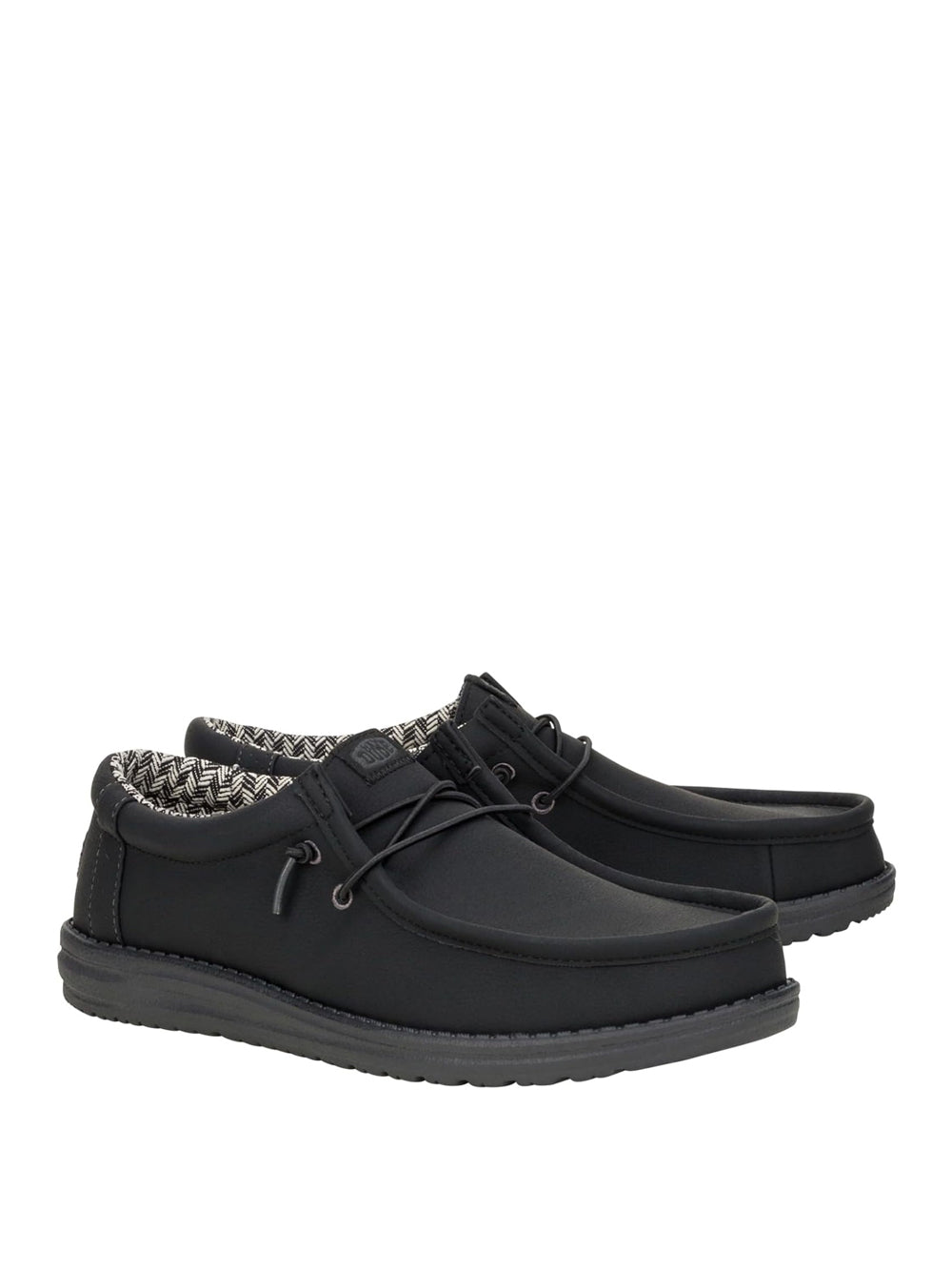 Mocassini Hey Dude Uomo Wally Classic Nero Hey Dude Angolo dello Sport