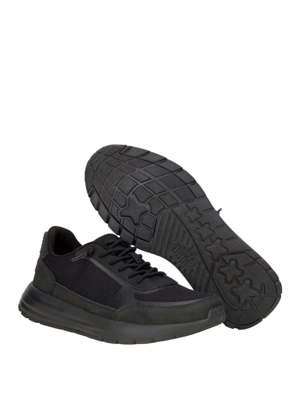 Sneakers Hey Dude Uomo Sirocco Alta M Essentials Nero Hey Dude Angolo dello Sport