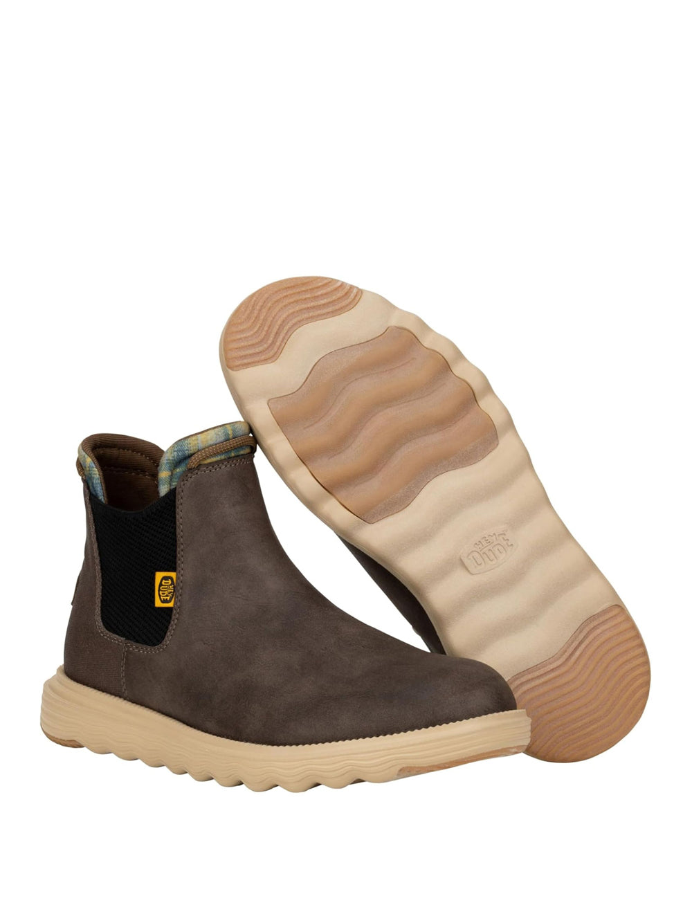 Stivaletti Hey Dude Uomo Branson Classic Marrone Hey Dude Angolo dello Sport