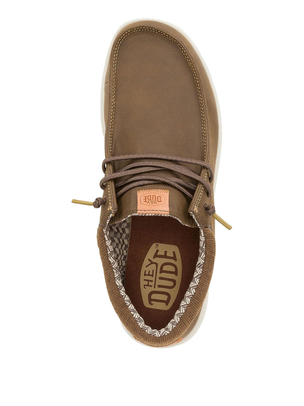 Mocassini Hey Dude Uomo Wally Grip Classic Marrone Hey Dude Angolo dello Sport