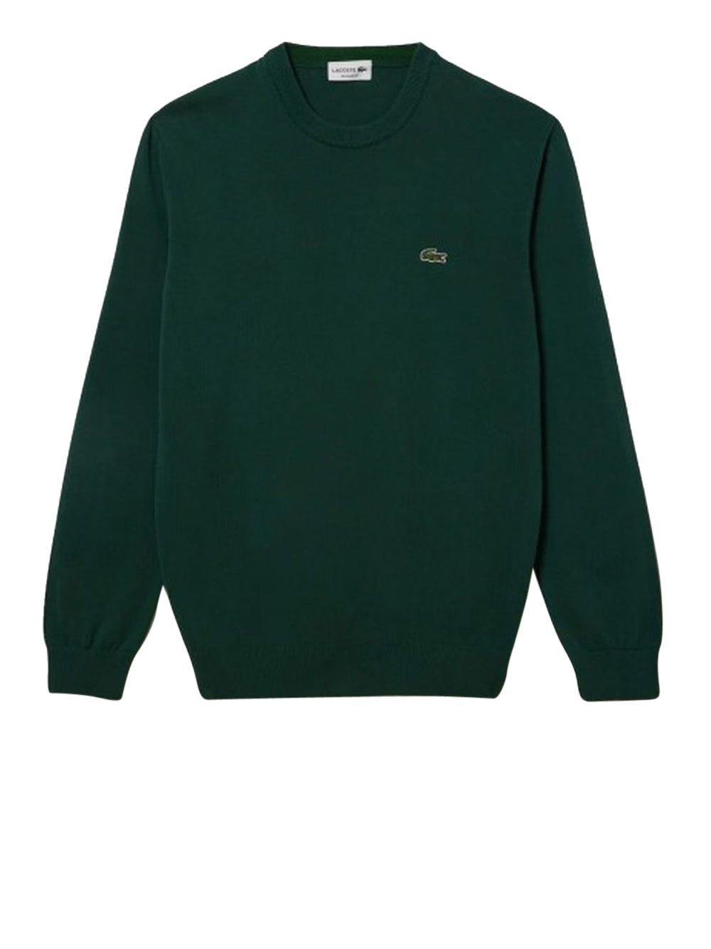 Pullover Lacoste Uomo Verde Lacoste Angolo dello Sport
