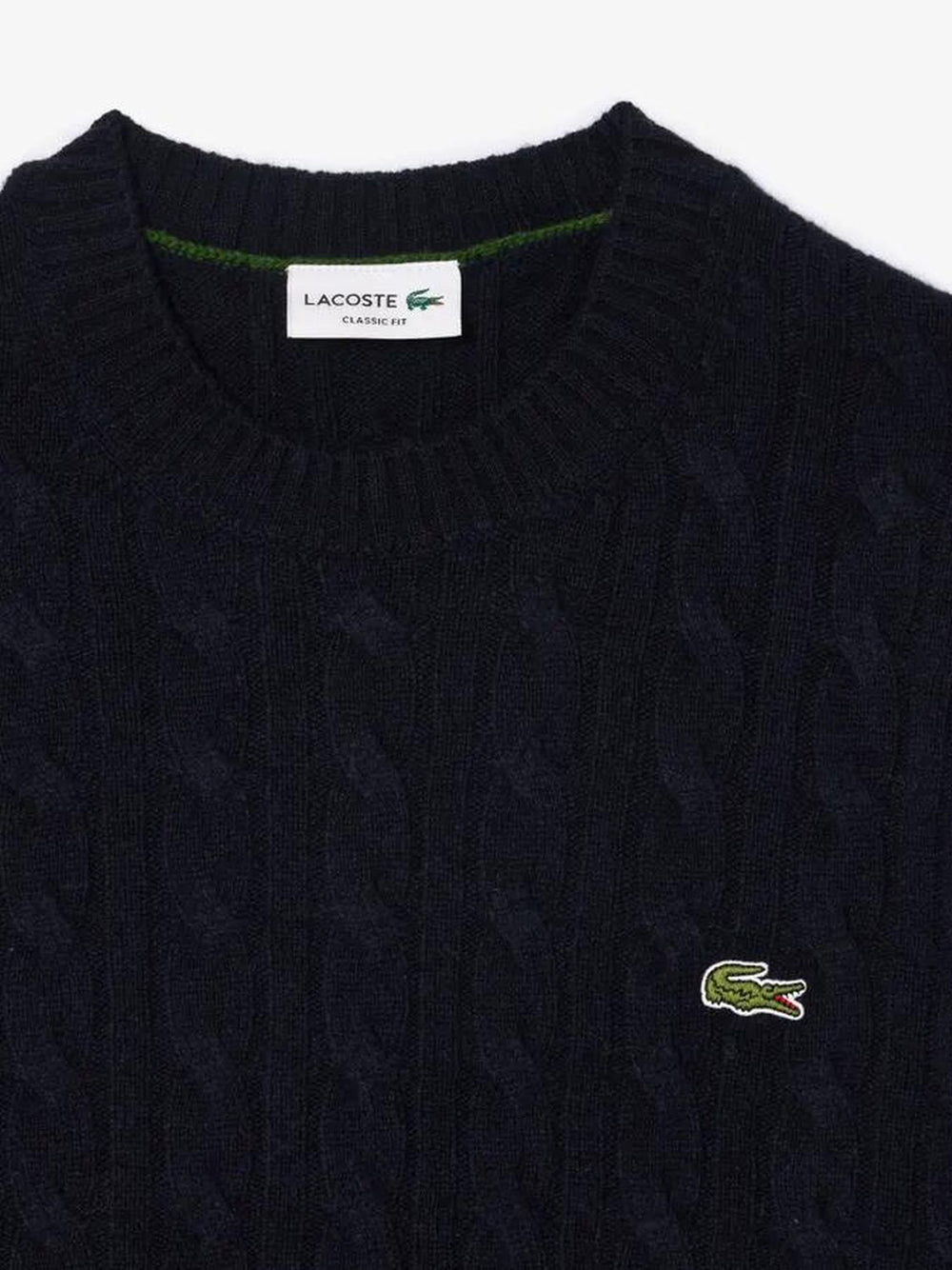 Pullover Lacoste Uomo Navy Lacoste Angolo dello Sport