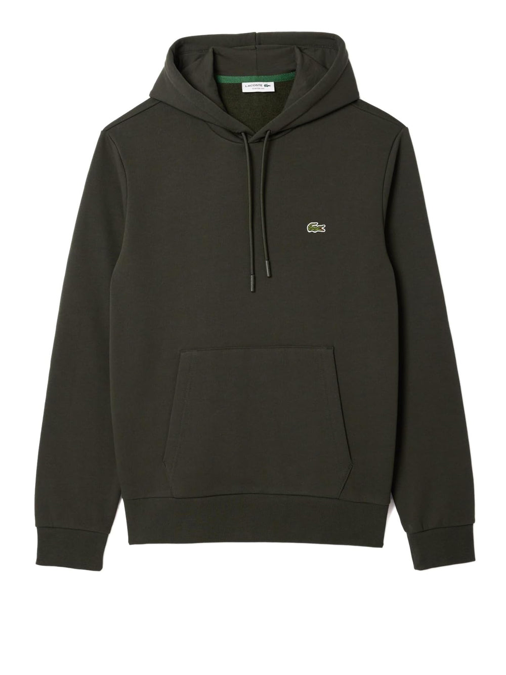 Felpa Lacoste Uomo Verde Lacoste Angolo dello Sport