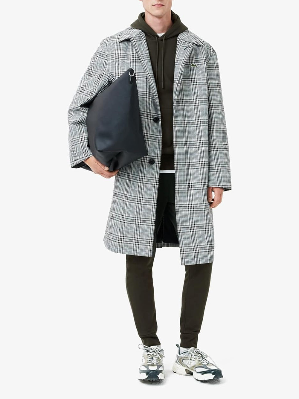 Felpa Lacoste Uomo Verde Lacoste Angolo dello Sport