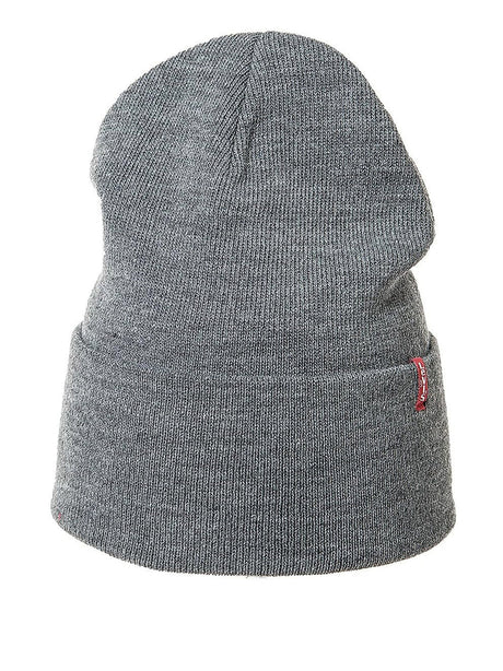 Cappello Levisacc Unisex Slouchy Red Tab Beanie Grigio Levi's  Angolo dello Sport
