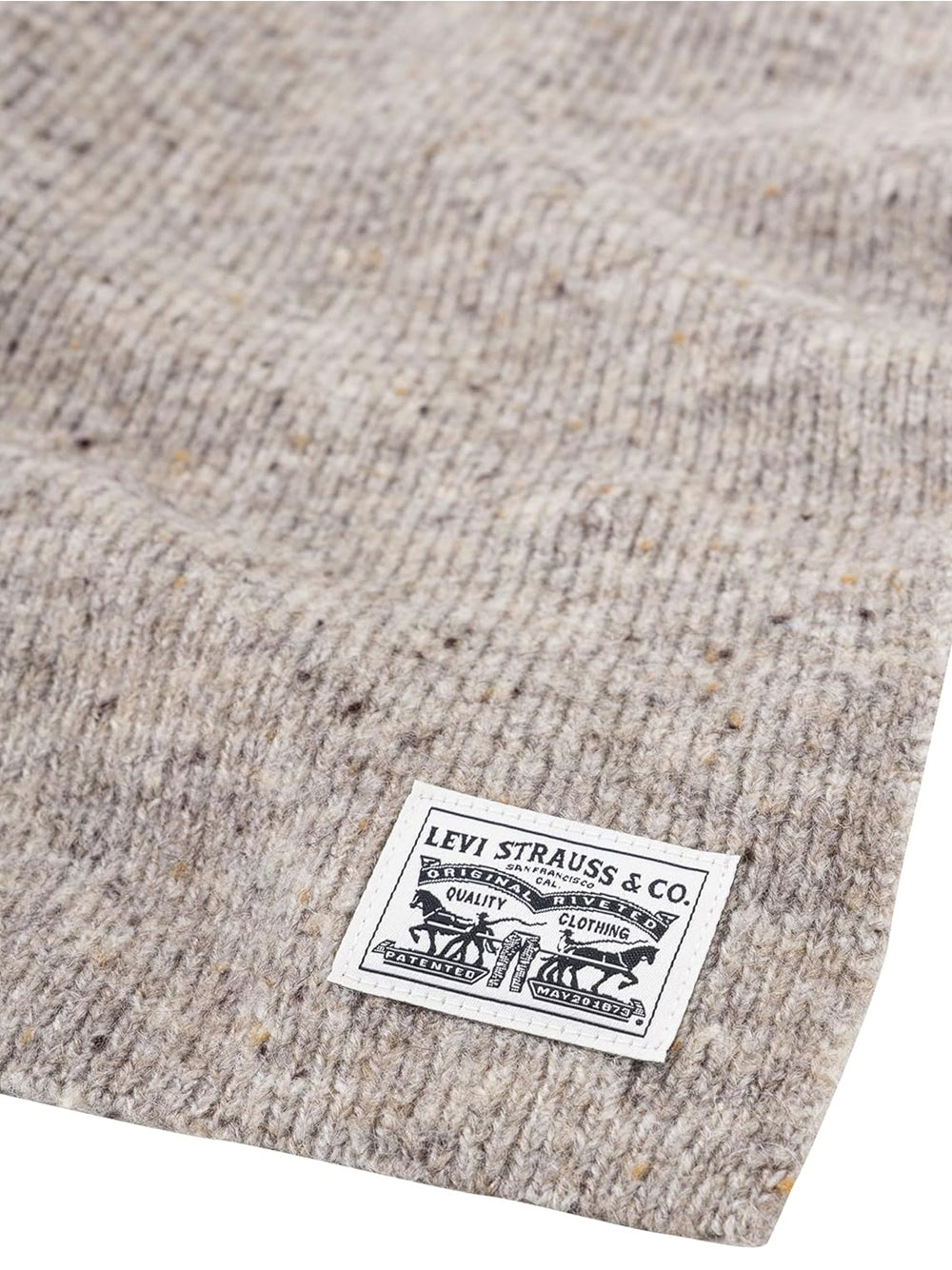 Sciarpa Levisacc Unisex Backpatch Scarf Beige Levi's Angolo dello Sport