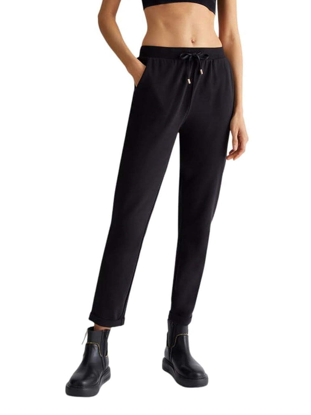 Pantalone Liu Jo Donna Nero Liu Jo Angolo dello Sport