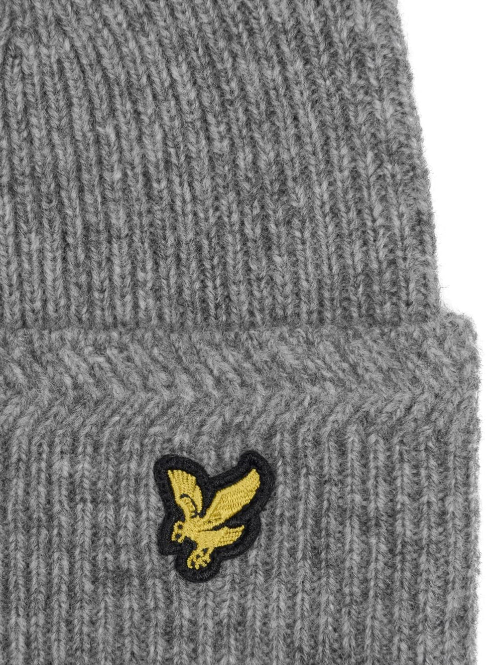 Cappello Lyle & Scott Uomo Racked Rib Grigio Lyle & Scott Angolo dello Sport