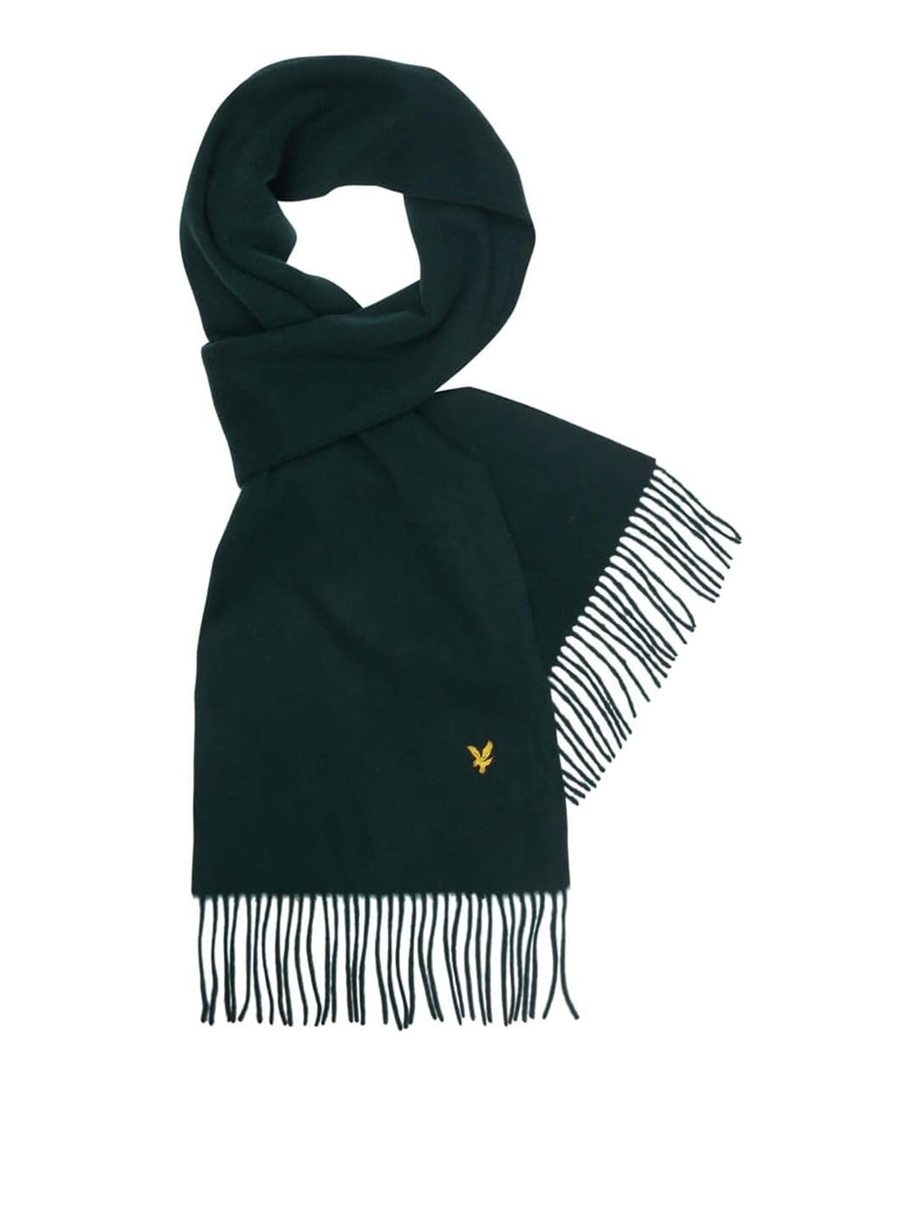 Sciarpa Lyle & Scott Uomo Lambswool Verde Lyle & Scott Angolo dello Sport