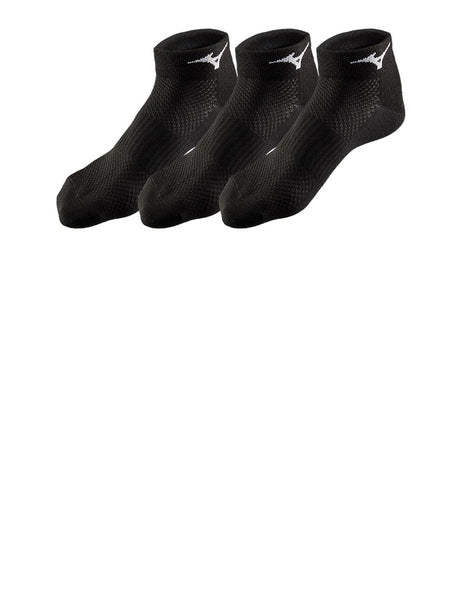 Calze Sportive Mizuno Unisex Run Sock Triple Pack Nero Mizuno  Angolo dello Sport