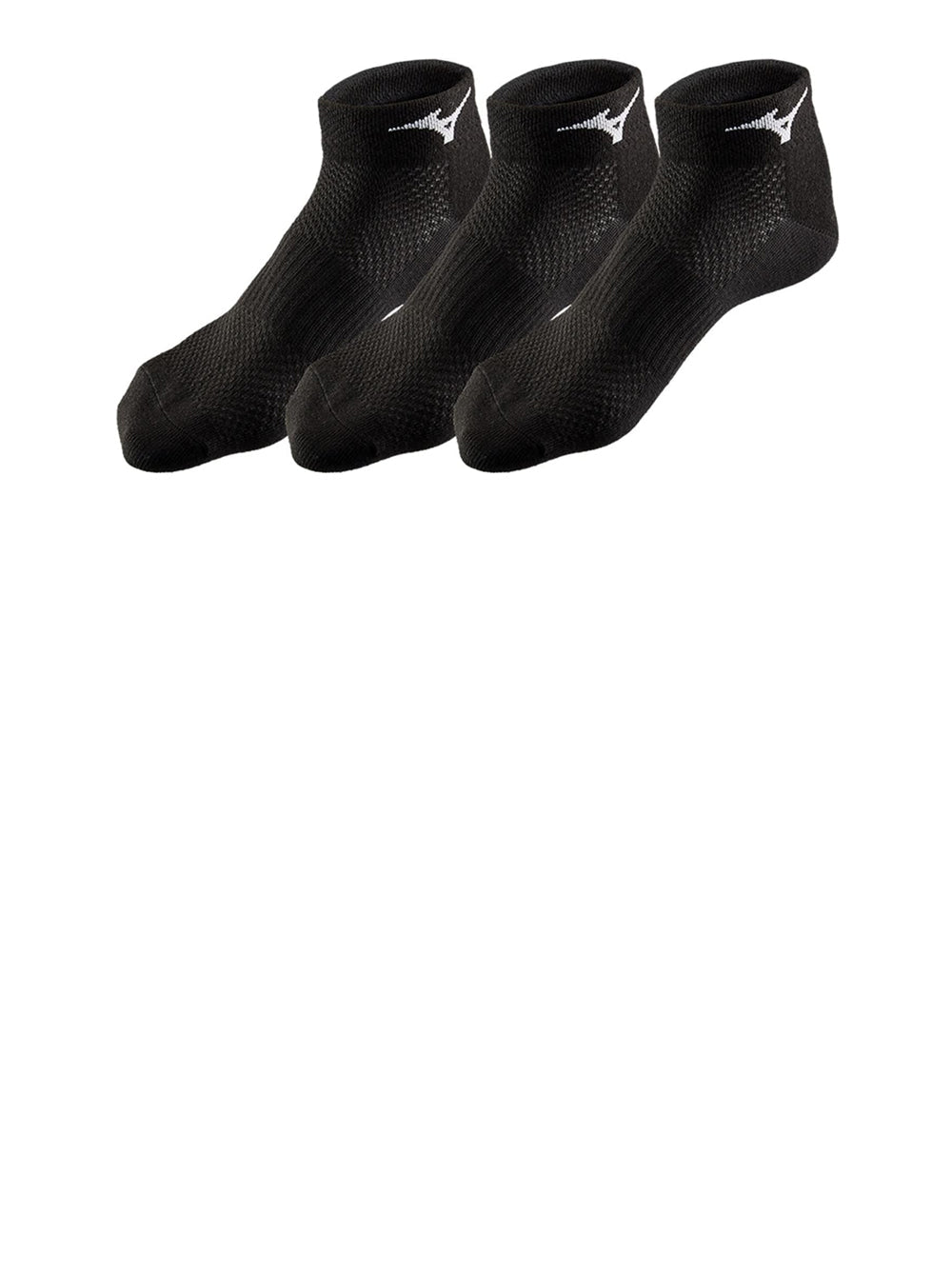 Calze Sportive Mizuno Unisex Run Sock Triple Pack Nero Mizuno Angolo dello Sport