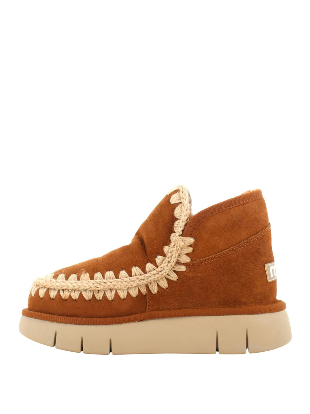 Stivaletti Mou Donna Eskimo Bounce Sneaker Marrone Mou Angolo dello Sport