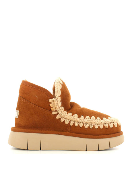 Stivaletti Mou Donna Eskimo Bounce Sneaker Marrone Mou  Angolo dello Sport