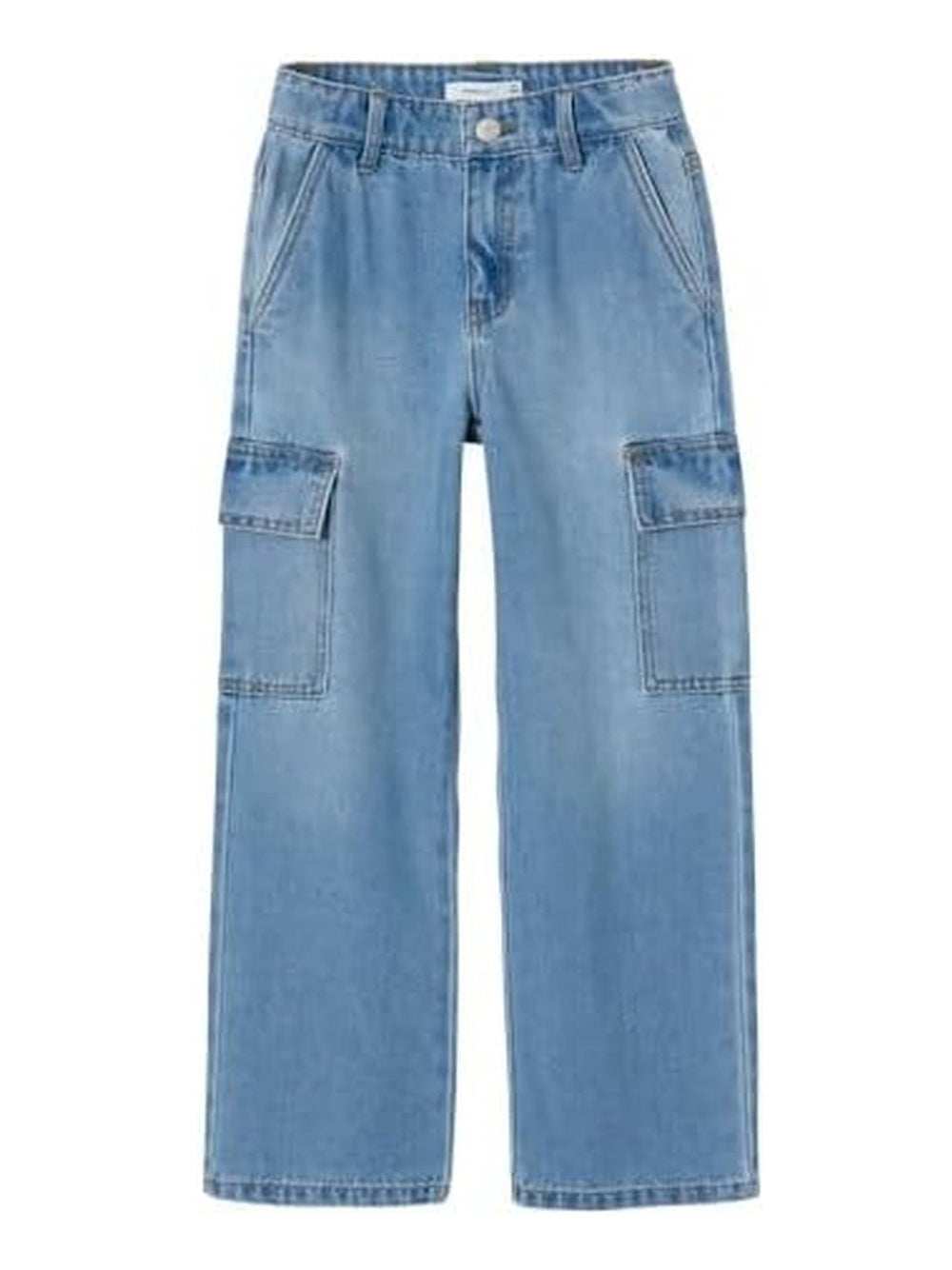 Jeans Name It Bambina Rose Hw Wide Cargo Denim Name It Angolo dello Sport