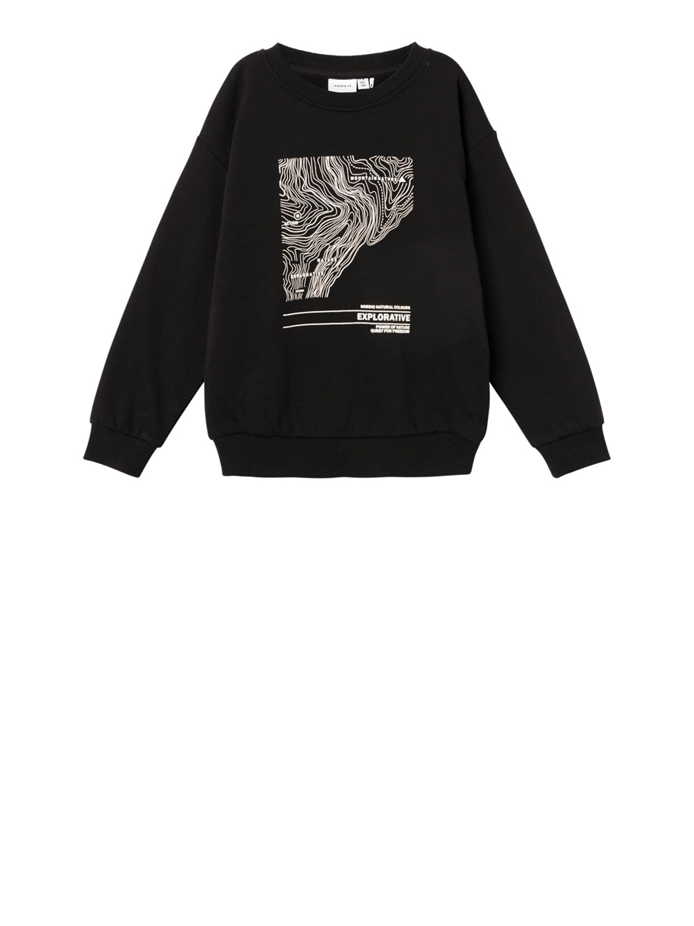 Felpa Name It Bambino Nefiks Nero Name It Angolo dello Sport